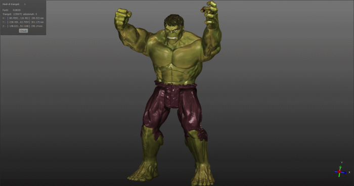 Figure 1.3: panneau de vue 3D. Figure 1.3: panneau de vue 3D.